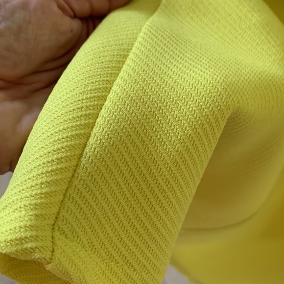 Bright yellow A-Frame Dress - Picture 8 of 8